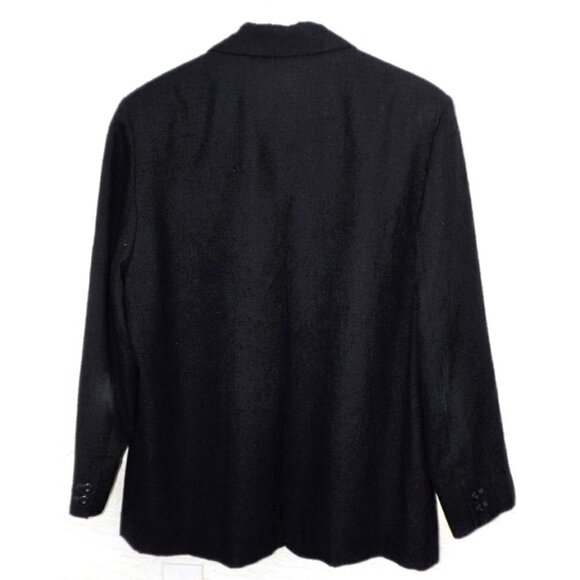 Patchington 16 black two button blazer fully lined - Picture 3 of 4